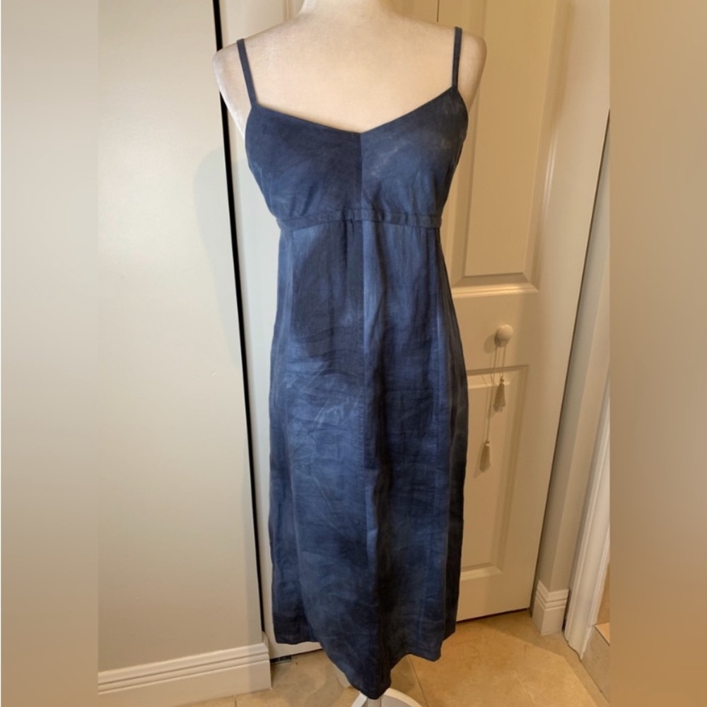 Banana Republic Blue Linen Dress 👗